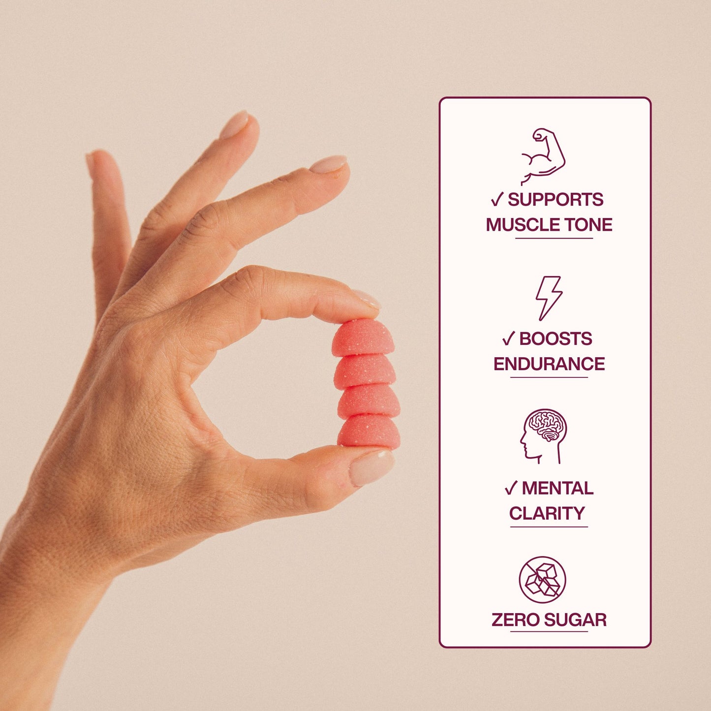 DEFINE Creatine Gummies | 1 month = 90 Gummies